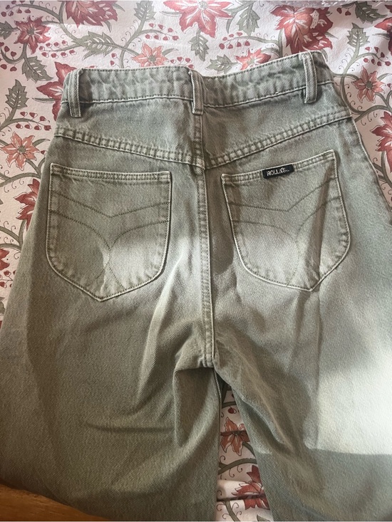 ROLLA'S Denim - ROLLA'S Olive Green Wide Leg Jeans